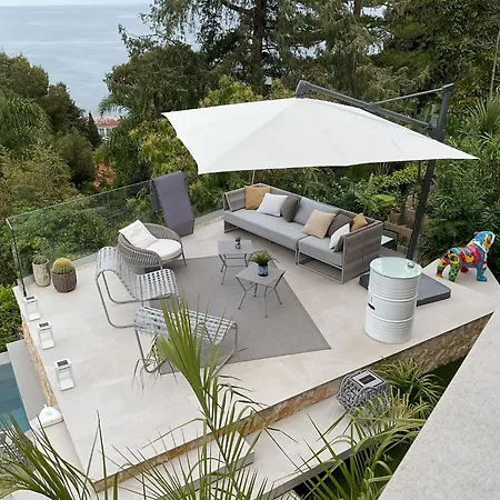 Luxury With Pool & Sea View-10 Minutes From Monaco